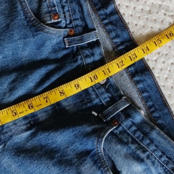 Vintage Levi's original 501s beautiful 😍 1991 34 years of wear and tear! - Picture 7 of 16